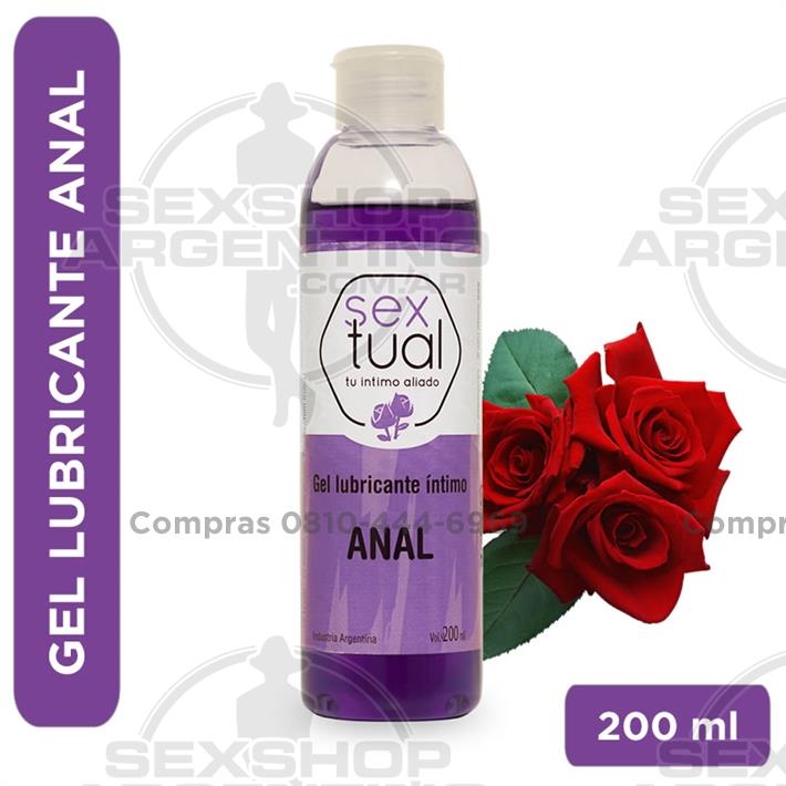  - Gel anal con aroma a rosas 200 ml
